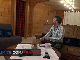 Hot Blonde Rides Hard in Chalet Sex Adventure. Can You Handle Her?