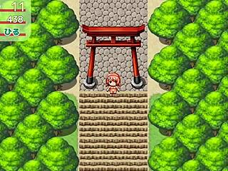 Sexy Red Bikini Flashing in Public Outdoors