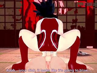 Momo Yaoyorozu fucks in Boku no Hero hentai.