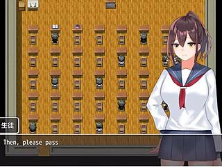 Class President Teaches Boy Female Body in Library Study Session