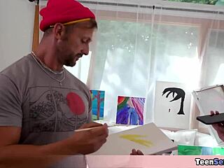 I give my new ebony teen a taste