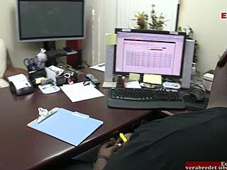 skinny brunette asks, 'want me to fuck in fishnets on webcam?'