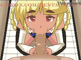 Just chilling with Fuugetsuin Fukigen na Ichigo-chan at game center for hot anime creampie action.