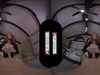 Does Black Widow ride your cock in VRcosplayx?