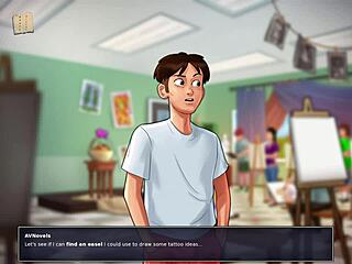 Summertime saga chapter 195 featuring cartoon anime story