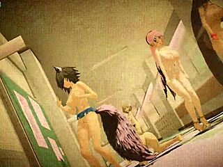 Oh no, the marine and the diamonds in a surprising dance