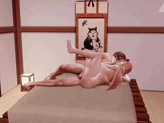 3D Japanese Vibes, He Teases So I Ride Him Back