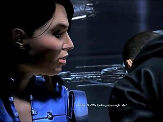 嘿，看质量效应阿什莉威廉姆斯和谢泼德激情浪漫合集！