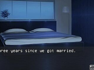 Wife's Secret NTR Hentai Game Video with Creampie and BDSM