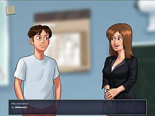 Summertime Saga 4: Sexy Jamie Shower Peek