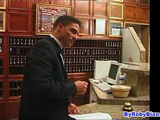 Italian porn movie with big tits and anal sex
