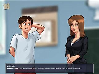 Summertime Saga 4: Sexy Jamie Shower Peek