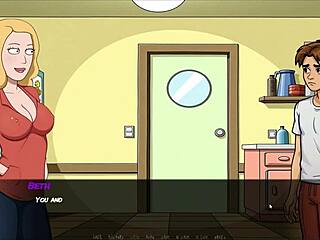 Portal Porn Demoniums Parody Hentai Game Ep 1 Mortys Sister Squirts In Shower