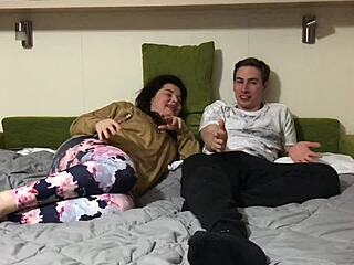 Curvy Italian Model Dominates with Feet and Sex Talk to Max Felicitas