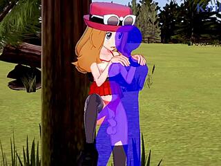 serena and bea saito creampie with old man in pokémon hentai