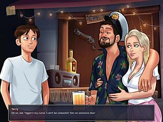 summertime saga 130 unfolds with wild cartoon twists and steamy hentai scenes