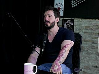 Arthur Aily Sheer Red in Brazilian Gay Swingers Fetish