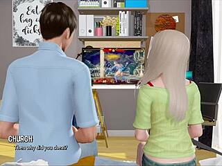 Ripples Full Gameplay Part 5 With Skinny Brunette In Lingerie