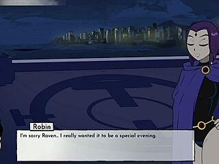 Raven goes on a date in the 18 Titans game, exploring anime-style interactions