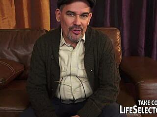 hey, what happens on this fucked-up friday with blonde milf and brunette getting anal and blowjob action?