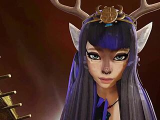 Deer-Girl Freyja in Viking Village 3D Hentai 4K Uncensored