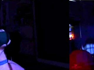 3D animated Aunt Cass in r34 VR experience