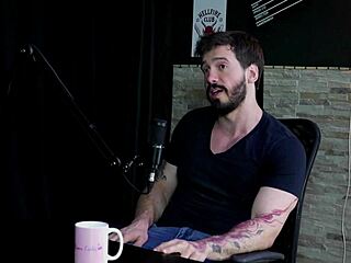 Arthur Aily Sheer Red in Brazilian Gay Swingers Fetish