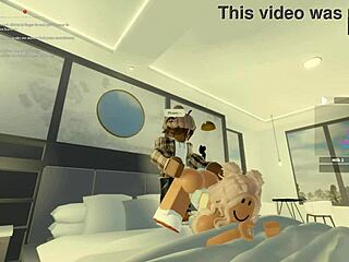 this blonde bitch bends over for doggystyle with big black cock