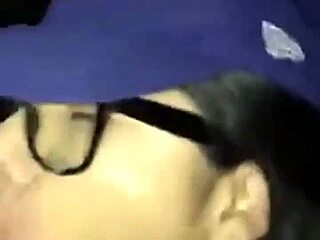 teen devours black cock in explosive blowjob cumshot!