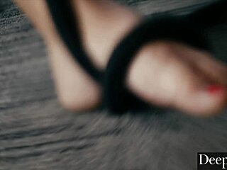 Cecilia Lion rides hard in stockings, pushing wild boundaries.