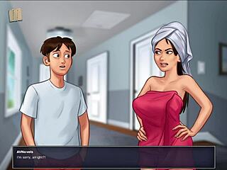 Summertime Saga 4: Sexy Jamie Shower Peek