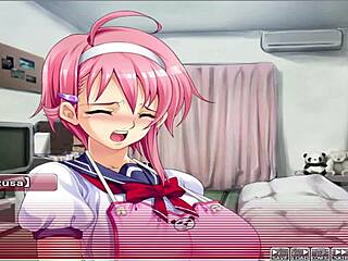 Apartmen Cinta Episod 5: Dia raba tetek dia dalam game hentai anime