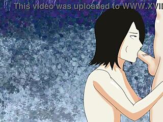 Mikasa Giving Head And Getting Nailed In Cave