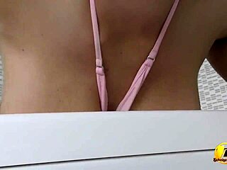 Wet Bikini Toy Fingering Pussy!