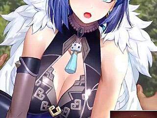 yelan genshin impact hentai action! 😍