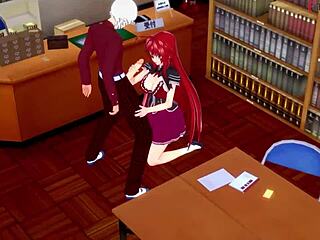 rias gremory and akeno in hs dxd ntr madness