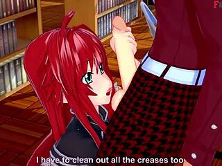 rias gremory and akeno in hs dxd ntr madness