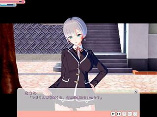 Hey, wanna rub Asami's massive tits in this 3D anime sex scene?