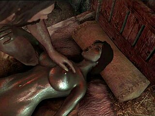 Šta ako te duboko jebe zmajevo rogat čudovište u anime hentaju?