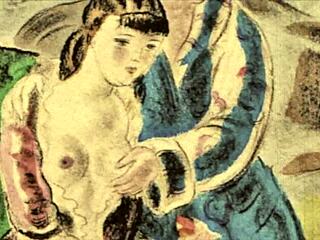 vintage erotic illustrations come alive in retro style