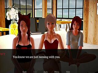 my new family gets wild with big tits and ass