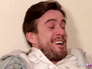 Petite Teen Tina Seduces Neighbor for Hard Fuck Alone at Home