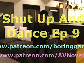 Milf Dances Wild in Game