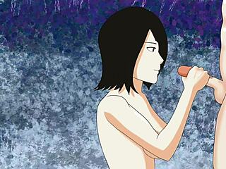 Mikasa Giving Head And Getting Nailed In Cave