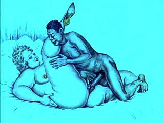 Vintage Erotic Illustration Brings Retro Sensual Vibes to Life