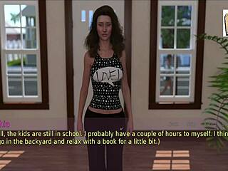 Stepmother secrets unfold in erotic anime