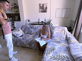 Babysitter Almost Left, But I Dreamed of Her Sucking My Big Cock 😈