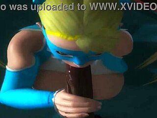 Mika’s hentai love ignites in 3D anal animation