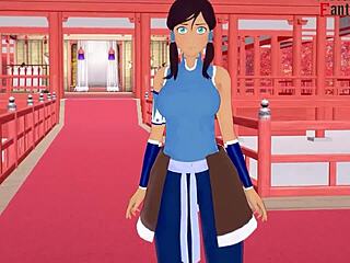 Avatar Korra Delivers Flawless Blowjob in 3D