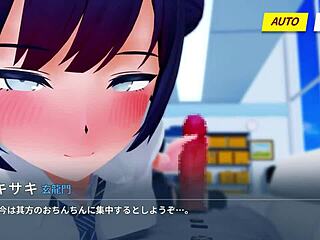 Intense Kisaki Handjob in 3D Hentai Animation